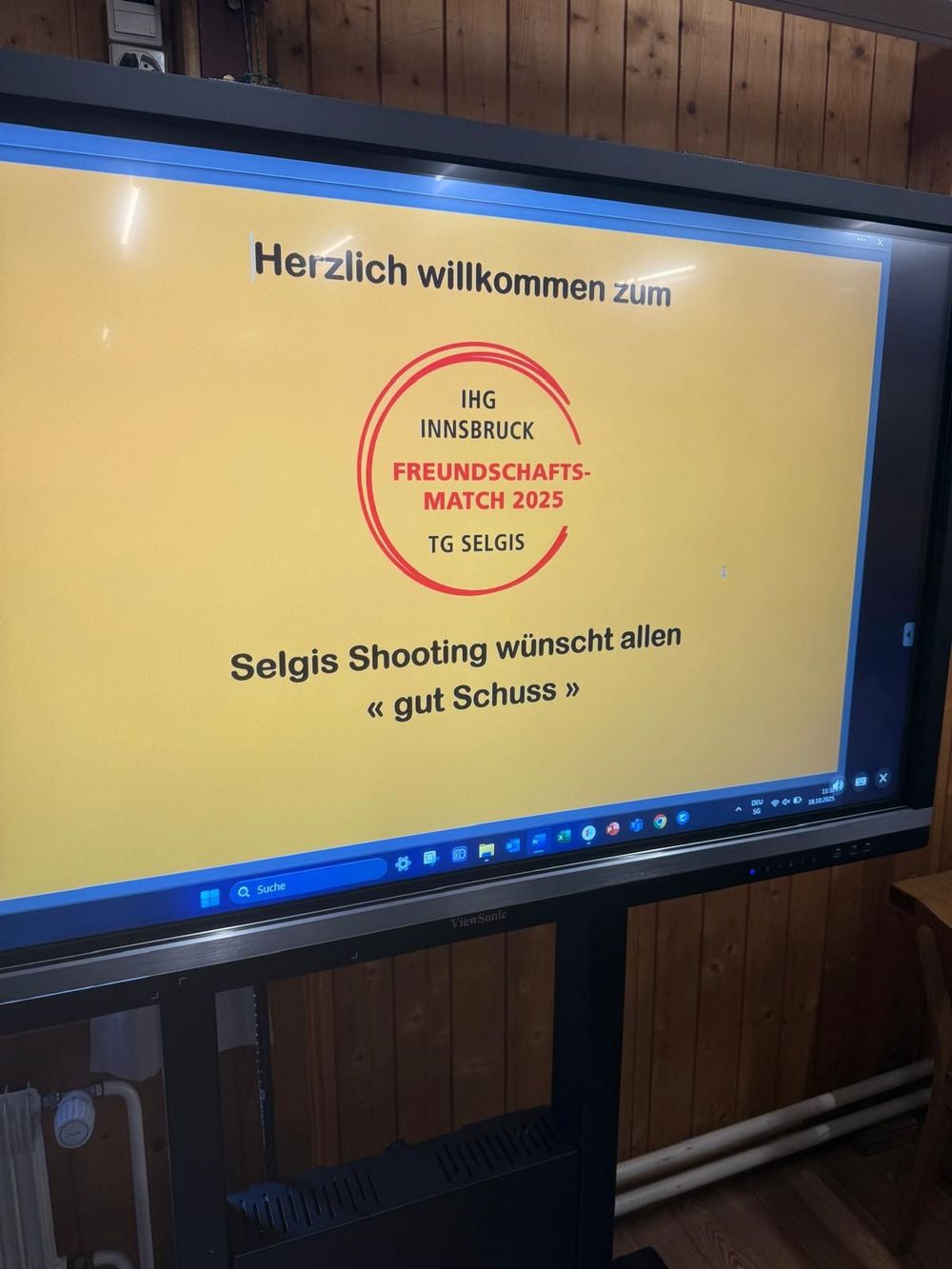 Freundschafts-Turnier Innsbruck vs. TG Selgis